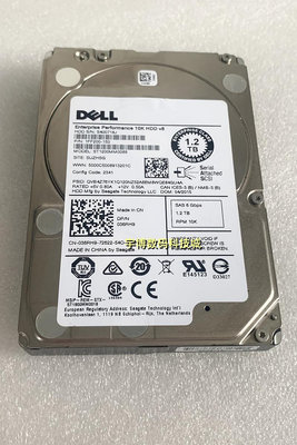 DELL 036RH9 1.2T 10K SAS 2.5 6G伺服器硬碟 ST1200MM0088 1.2TB