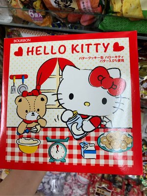 日本 布如蒙 北日本 BOURBON HELLO KITTY 圓罐綜合餅乾 禮盒 現貨