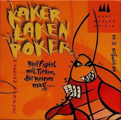 哈哈玩具屋~桌遊 德國蟑螂 Kakerlaken Poker 遊戲