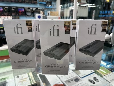 禾豐音響 ifI Audio xDSD Gryphon 隨身DAC 耳擴 一體機 藍牙 4.4mm 公司貨 一年保固