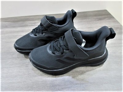 【ADIDAS】~FORTARUN K 愛迪達 兒童運動鞋 中童鞋 跑步鞋 跑鞋 GY7601 全黑
