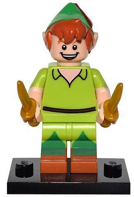 眾誠優品 LEGO 樂高 抽抽樂人仔  第一季 15號 小飛俠 彼得潘 71012 LG1393