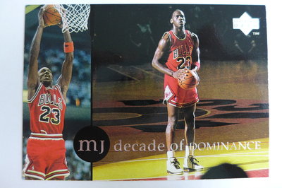 ~Michael Jordan~decade of DOMINANCE 籃球之神.空中飛人/喬丹 NBA經典球員卡 ~4