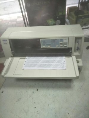 二手epson LQ680C A4點陣式印表機  功能正常