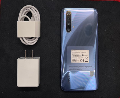 二手精品 Realme X50 6g/128g 5G類電競手機 藍色 9.5成新 無盒裝有附贈正廠配件 送保護貼及空壓殼