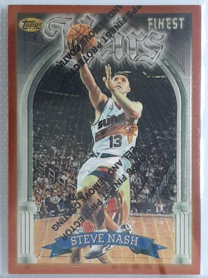 Steve Nash 1996-97 Finest Rookies RC 2