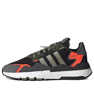 【正品】Adidas Nite Jogger 2022 Boost 愛迪達三葉草低幫休閒運動鞋FZ1960男女鞋