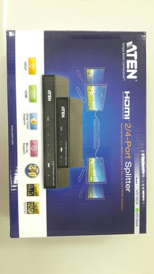 ATEN VS184A 4埠 HDMI 影音分配器 支援4K 2K 視訊分配器 一組HDMI訊號同時傳送到4台HDMI
