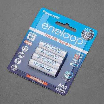 三重☆大人氣☆ 國際牌公司貨 Panasonic eneloop 低自放電 四號 充電電池 4顆 (可充2100次)