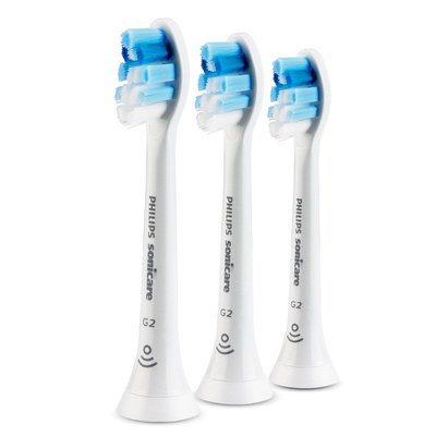 飛利浦電動牙刷頭 牙齦敏感適用3支裝 HX9033 適配HX68、HX3系列