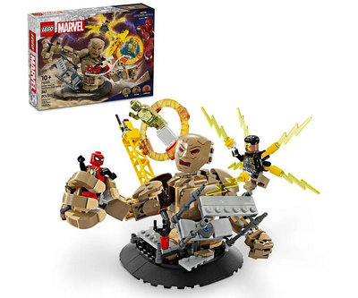 LEGO 76280 《蜘蛛人:無家日》與惡棍的最終決戰 漫威 MARVEL 樂高公司貨 永和小人國玩具店 104A