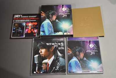 [文昌街] 周杰倫 2004 無與倫比 演唱會Live 2CD+VCD 紙盒裝