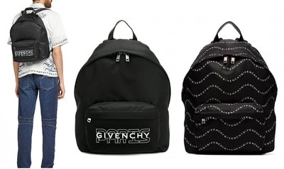 〔英倫空運小鋪〕*超值折扣特區 歐洲代購 6折 Givenchy logo 後背包 兩款 (有檔期)