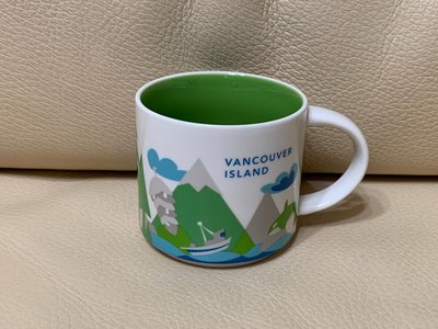現貨 全新 星巴克 STARBUCKS 加拿大 Vancouver Island 溫哥華島 城市杯 城市馬克杯 YAH