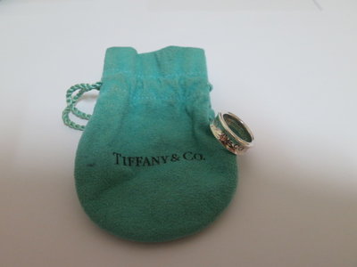 Tiffany &amp; Co 蒂芬妮 925純銀經典寬版1837系列戒指(真品)