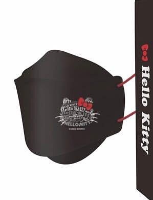 特價~神秘黑色字母款KT 成人kf94 4D立體口罩 台灣製MIT 獨立包裝 攜帶方便, 共8入