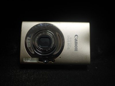【阿輝の古物】數位相機_Canon Ixus 80 Is_未測試_附電池_#D23