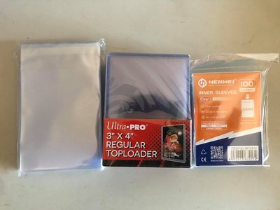 現貨 Ultra Pro 35PT 塑膠卡夾一盒+薄膜一包+保護套一包 遊戲王 寶可夢 漫威 中華職棒球員卡
