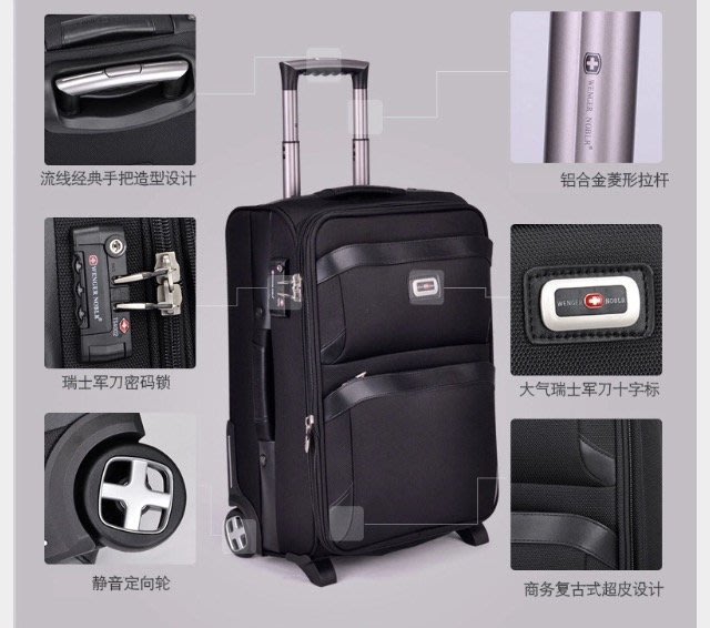 wemge sabre luggage price