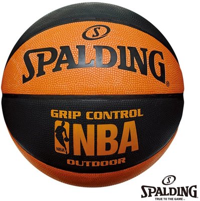 新太陽 SPALDING 斯伯丁 NBA Grip Control SPA83081 橡膠 籃球 7號 黑橘 特600