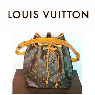 (售?)Louis Vuitton路易威登 原花 LV 水桶包 斜背包 肩背包Monogram老花M42226(勿標)
