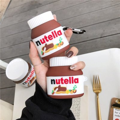 AirPods 1/2/3代 AirPods Pro Nutella 巧克力醬 矽膠保護套