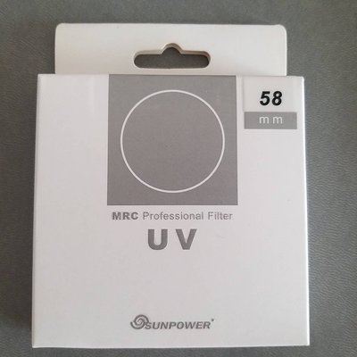 SUNPOWER TOP2 MRC UV 58mm 58 多層鍍膜保護鏡 保護鏡