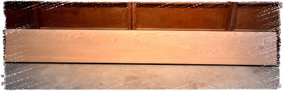 ^_^ 多 桑 台 灣 老 物 私 藏 ----- 輕盈水波紋的台灣老檜木板(A)