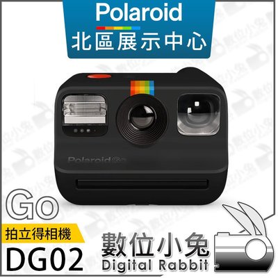 數位小兔【寶麗萊 Polaroid GO 拍立得相機 黑色 DG02】拍立得 專用底片 相紙 拍立得相片 公司貨