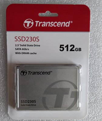 全新創見TS512GSSD230S 512GB 512G SATA SSD 固態硬碟 SATA III 6Gb/s