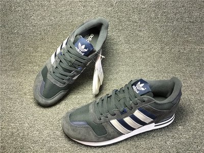 Adidas Original ZX 700 愛迪達 三葉草 復古 黑白藍 麂皮 運動休閒鞋
