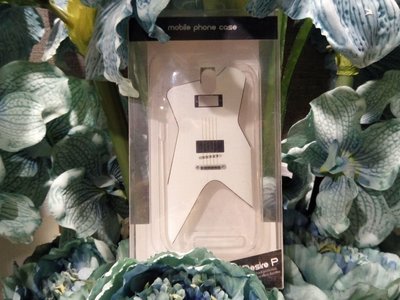 ^.^飛行屋(全新品)HTC Desire P彩繪透明殼 保護殼(現貨~吉他款)