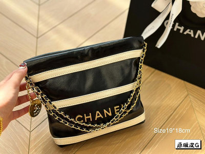 【二手包包】Chanel新品牛皮質地時裝休閑 不挑衣服尺寸1918cm NO115152