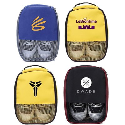 NBA科比庫里詹姆斯杜蘭特字母哥鞋包歐文羅斯鞋袋籃球鞋收納包袋~爆款