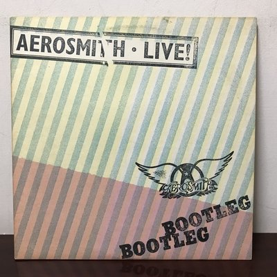 晨雨黑膠【西洋】美版/Aerosmith – Live! Bootleg (1978) /2片裝
