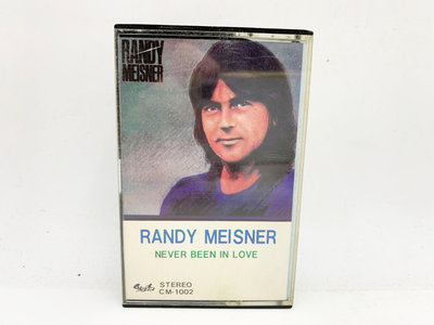(小蔡二手挖寶網) RANDY MEISNER－NEVER BEEN IN LOVE／細胞製作 卡帶 錄音帶 品項及內容物如圖 低價起標