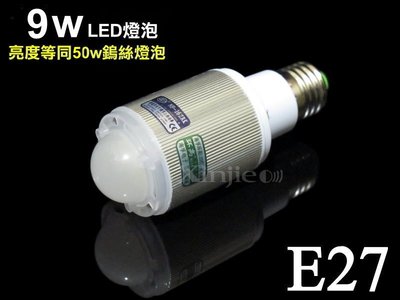 信捷【H14】自由之光 E27 9W LED電燈泡 正白光 6000K 等效50W傳統燈泡 節能燈 崁燈 壁燈