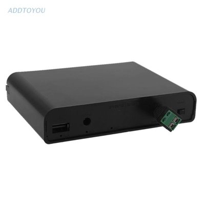 BTM USB DC 12V 18650電池UPS DIY移動電源盒適用於手機WiFi輸出LED燈