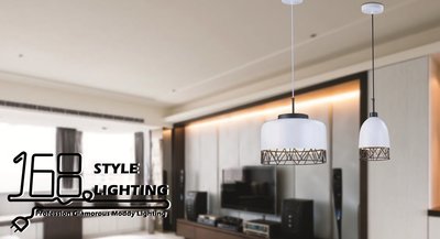 【168 Lighting】簡約現代《居家吊燈》（兩款）小款DX 81420-2