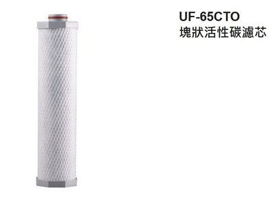 [源灃淨水]賀眾牌 UF-65 CTO濾心 塊狀活性炭 UF65GAC
