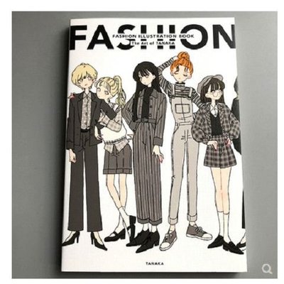 書籍 現貨 日版 FASHION ILLUSTRATION BOOK,時尚插畫集