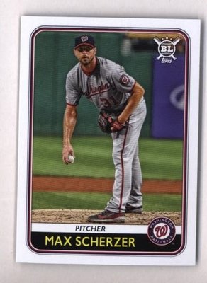 2020 Topps Big League #134 Max Scherzer - Washington Nationals