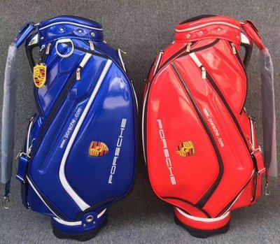 【熱賣精選】新款高爾夫Porsche保時捷防水球包 單肩便攜通用球袋 標準球桿包