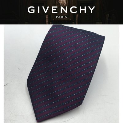 【皮老闆二店】二手真品 GIVENCHY 領帶 手打領帶 義大利製  領897