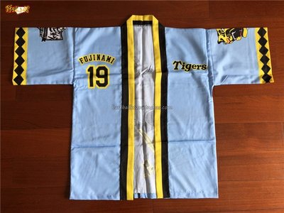 日本職棒阪神虎tigers日式球迷應援服棒球休閑服浴衣一件包郵~特價