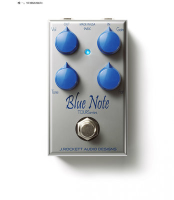 詩佳影音現貨J ROCKETT AUDIO Blue Note Tour 布魯斯過載失真單塊效果器影音設備