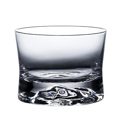 酒杯九土玻璃酒杯威士忌洋酒杯家用啤酒杯復古創意水杯簡約飲料杯子