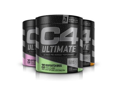 （全新包裝） C4 Ultimate暗黑終極版 健身網紅大推調味肌酸 瓜氨酸蘋果酸 丙氨酸肌酸 NO3 -T 20份