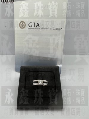 GIA天然鑽石戒指 0.30ct G/VS2/3EX H&A 14K金 n1055-03