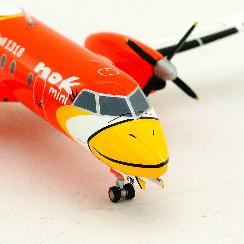 Nok Mini Saab 340【Orange】Registration：HS-GBE 泰國皇雀航空 